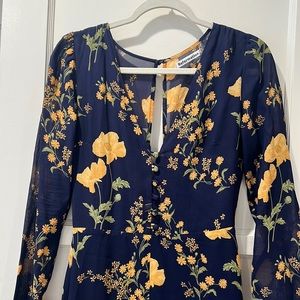 Long sleeve Reformation dress